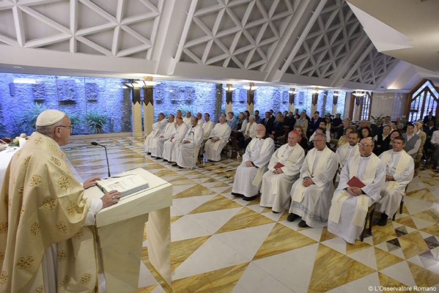 El Papa en Santa Marta: El crimen de Caín inició con pequeños resentimientos