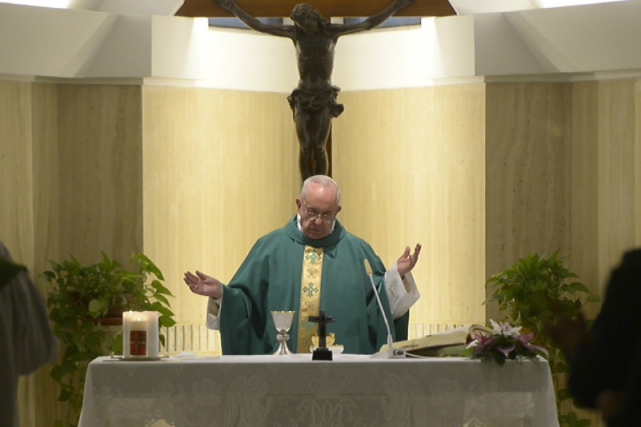 El Pontífice advierte contra aquellos que quieren una Iglesia cerrada y sin memoria