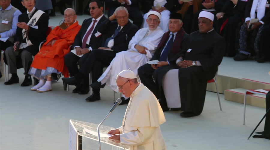 El Papa y otros líderes religiosos alientan a vivir la amistad y la unidad