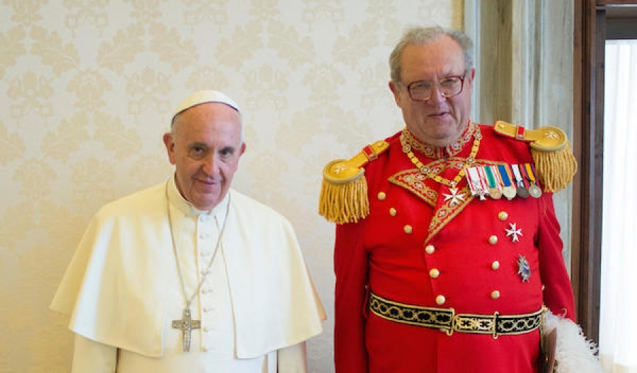 El Gran Maestre de la Orden de Malta presenta su dimisión al Papa