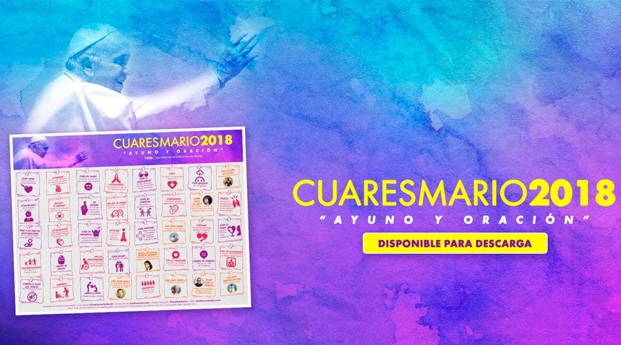 40 desafíos diarios para vivir la Cuaresma