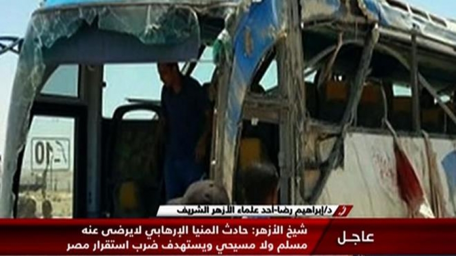Atacan bus con cristianos coptos en Egipto: hay al menos 26 muertos