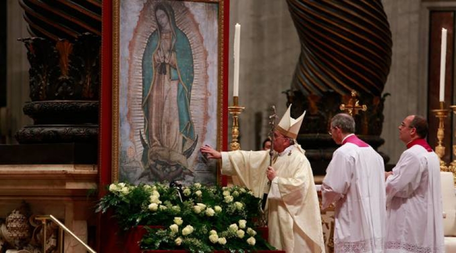 Mensaje del Papa Francisco en México fue elaborado por la Virgen de Guadalupe, dice Obispo