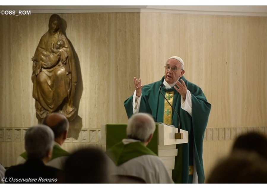 El Papa en Santa Marta: &#039;Dichoso el que encuentra su alegría en la ley del Señor&#039;