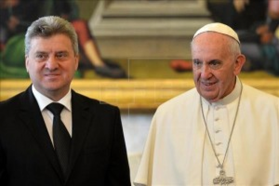 Audiencia al Presidente de la ex-República Yugoslava de Macedonia