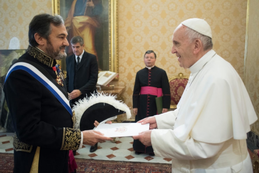 Portugal: El nuevo embajador presentó sus credenciales al Papa