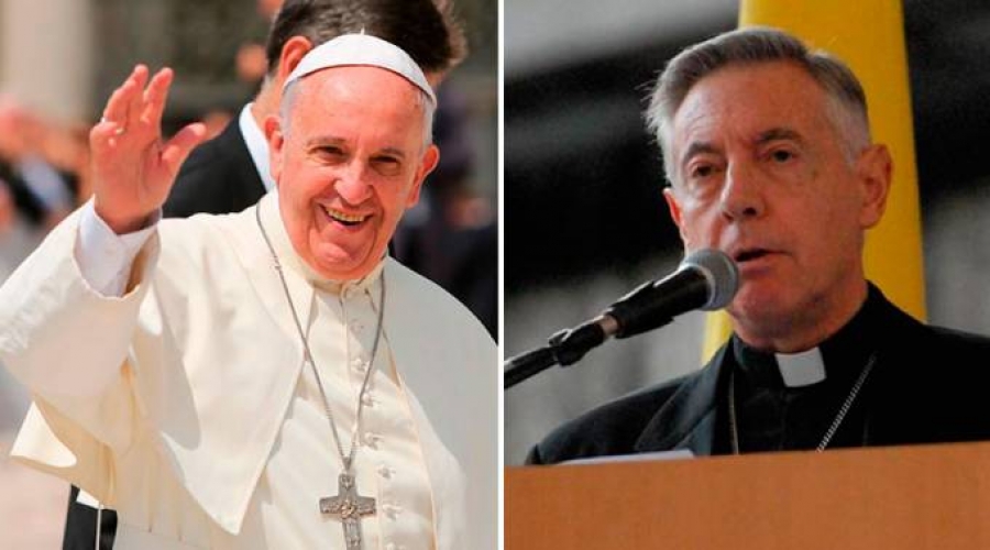 Papa Francisco saluda a arzobispo argentino por su aniversario episcopal