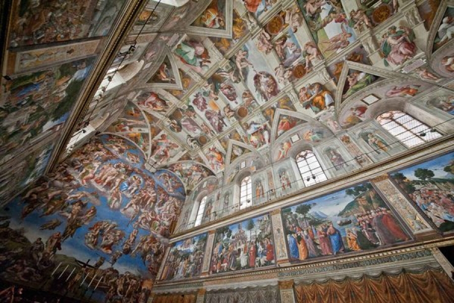 México: Con 2,7 millones de fotos inauguran réplica exacta de la Capilla Sixtina