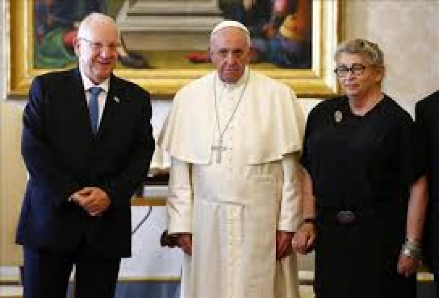 Audiencia al presidente de Israel: Responsabilidad de los líderes religiosos en la promoción de la reconciliación y la paz
