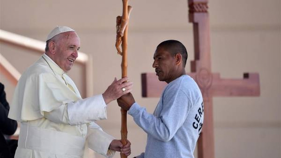 Francisco invita a los presos de Ciudad Juárez a mirar hacia adelante