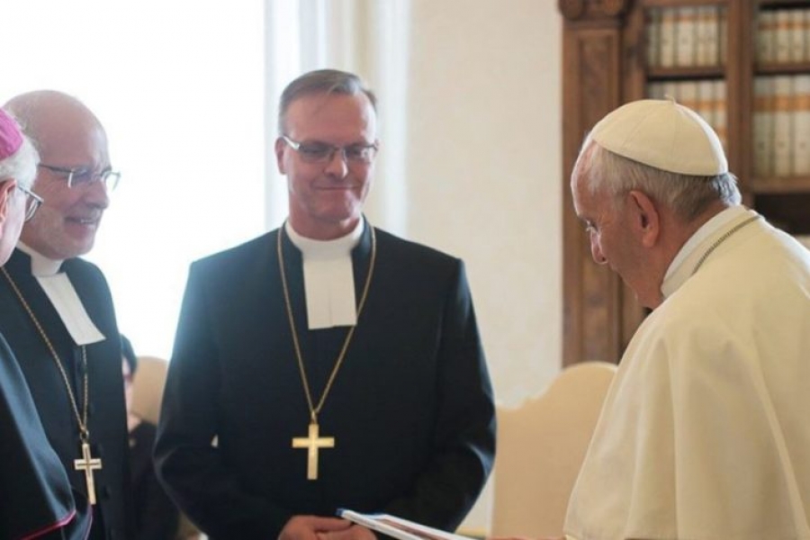 Iglesia Evangélica-Luterana de Finlandia: una delegación recibida por el Papa