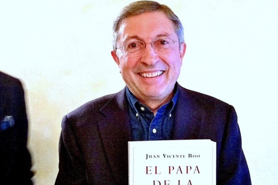 &#039;El Papa de la alegría&#039;, el periodista Juan Vicente Boo presenta su libro