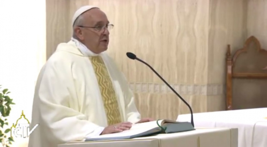 Francisco en Santa Marta nos exhorta a anunciar la Resurrección de Jesús