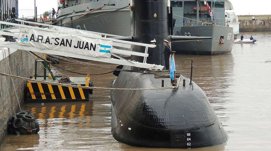 Obispos de Argentina rezan por los 44 tripulantes desaparecidos en un submarino