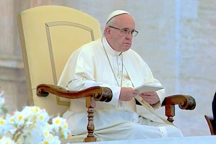El Papa en la vigilia: ‘Seamos mensajeros de la Divina Misericordia’