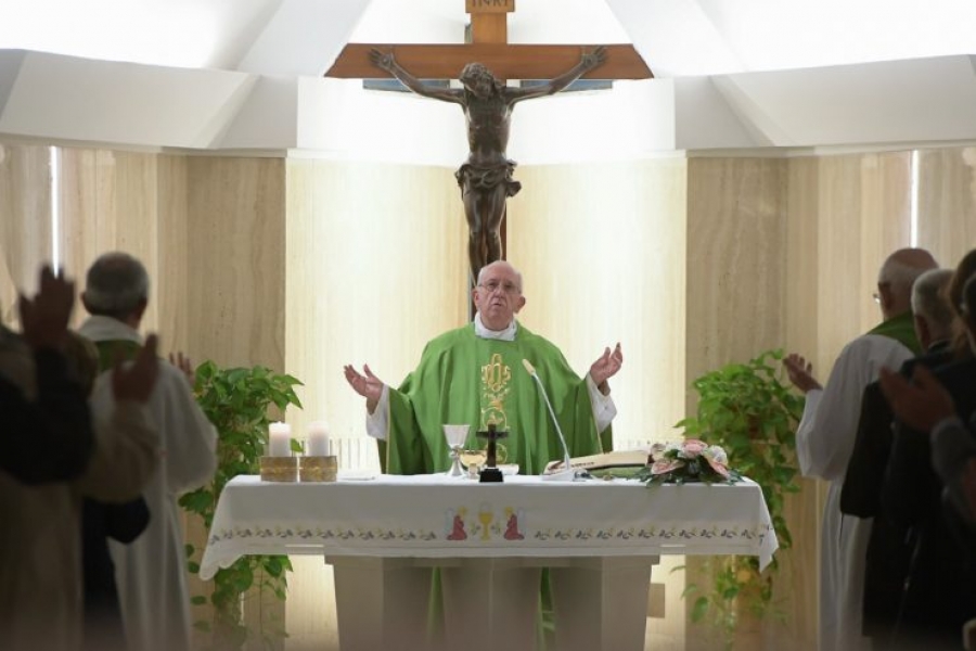 El Papa en Santa Marta: &#039;Mejor callarse que hablar hipócritamente&#039;