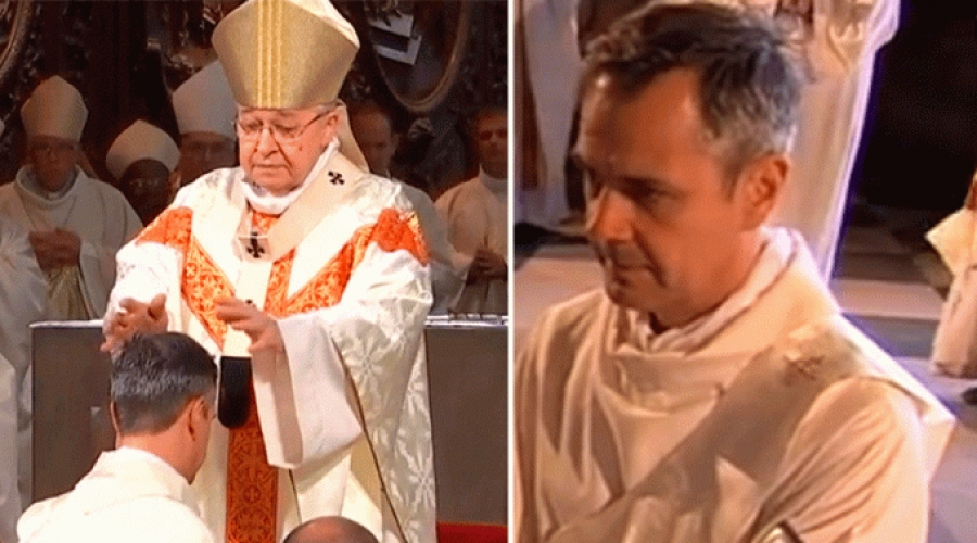 Periodista y cantante lírico de 51 años acaba de ordenarse sacerdote católico