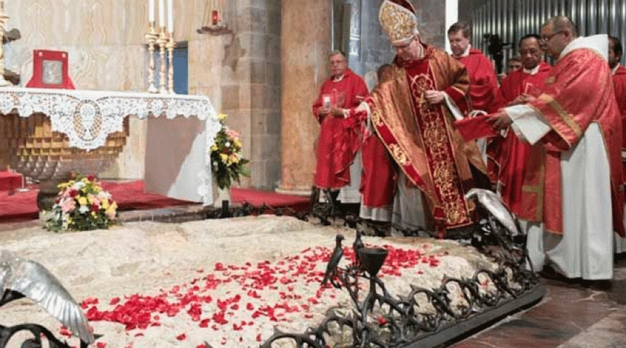 Franciscanos en Tierra Santa celebran fiesta de la Sangre de Jesús con un gesto especial