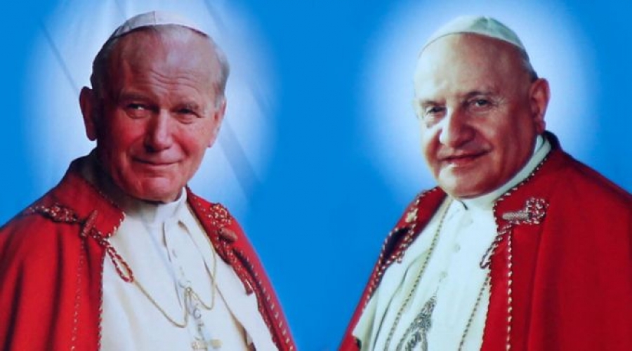Celebramos 2 años de la canonización de San Juan Pablo II y San Juan XXIII