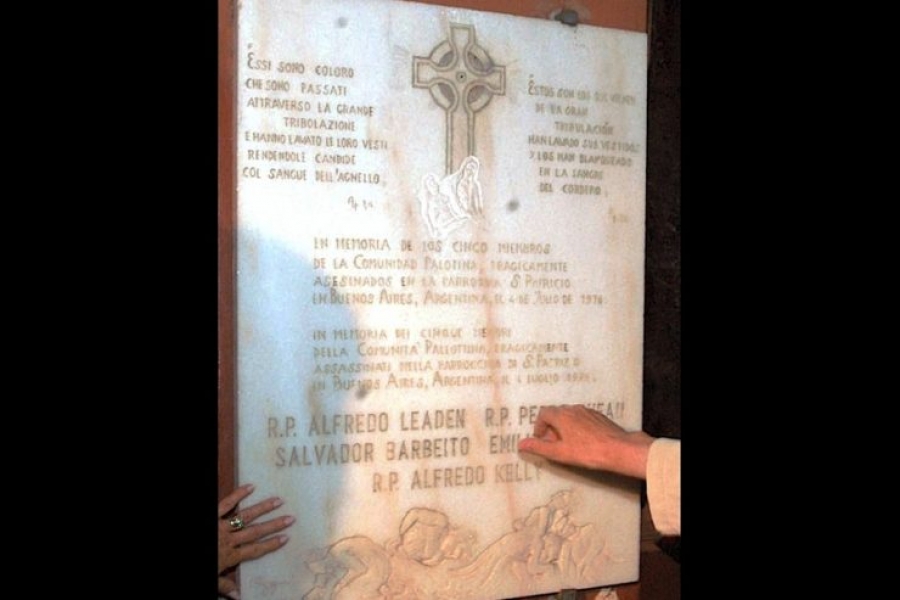 Recuerdan en Argentina los 40 años de la Masacre de San Patricio