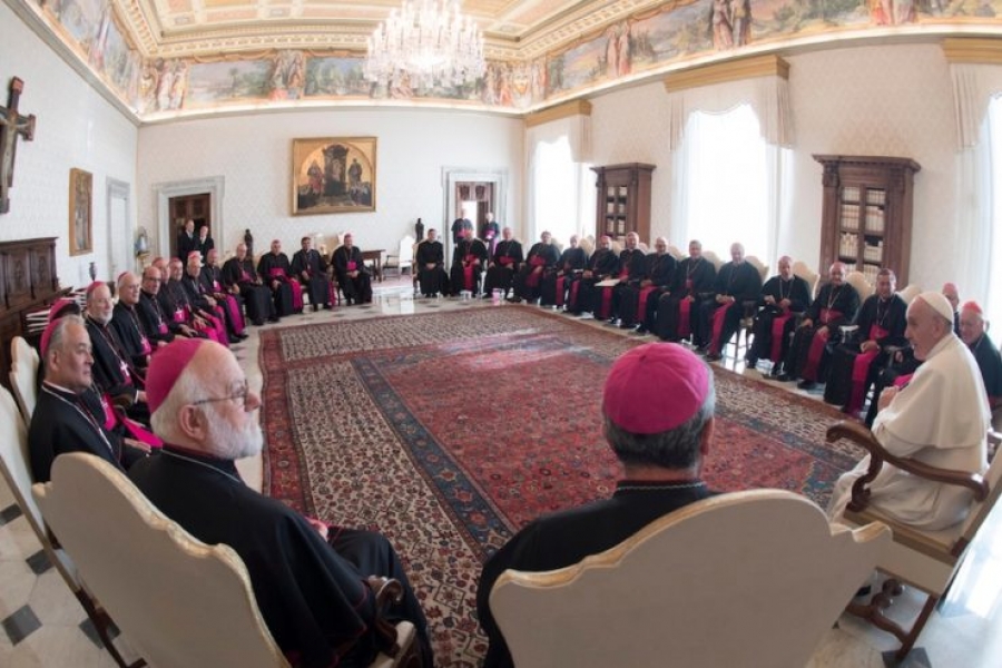 Visita ad limina de los obispos chilenos: el Papa les recibe casi tres horas en el Vaticano