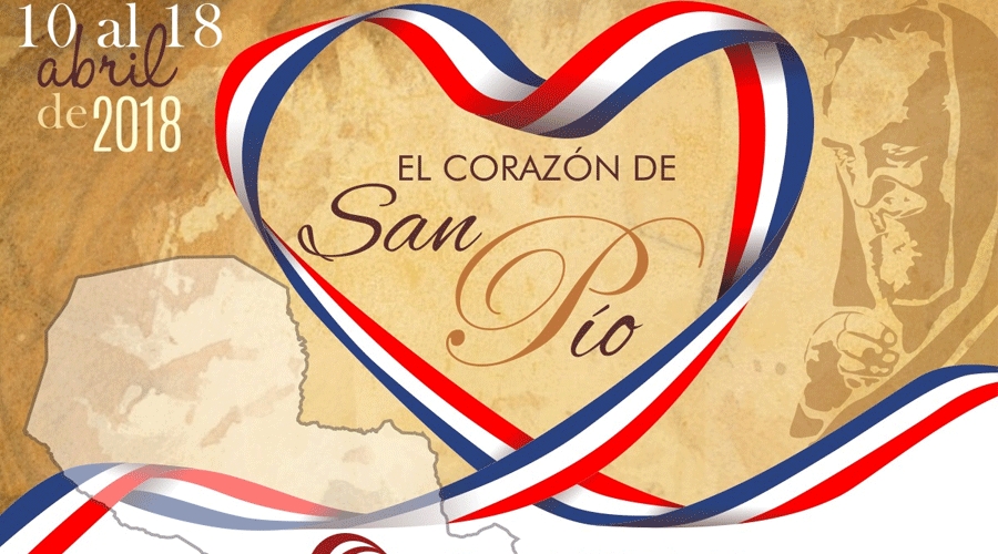 Reliquia del corazón del San Pío de Pietrelcina llegará a Paraguay
