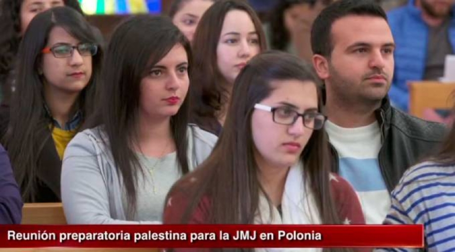 Jóvenes de Palestina se preparan espiritualmente para ir a JMJ Cracovia 2016
