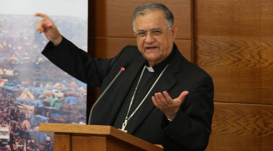 Patriarca de Jerusalén pide no olvidar el sufrimiento de Tierra Santa