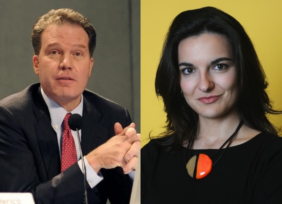 Burke, nuevo director de la Sala de Prensa del Vaticano; la madrileña Paloma García Ovejero, vicedirectora