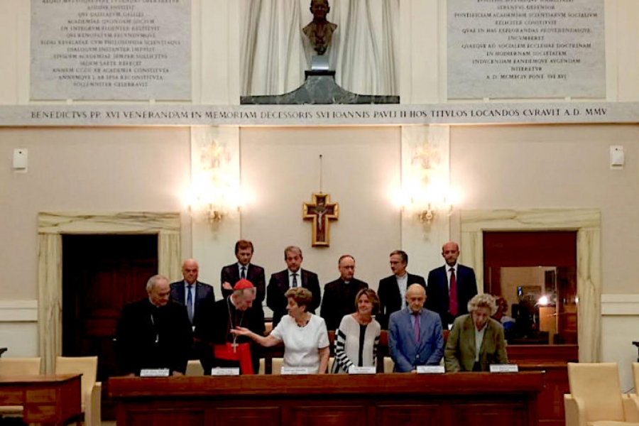 El Hospital Bambino Gesu presentó el informe 2016 sobre su gestión