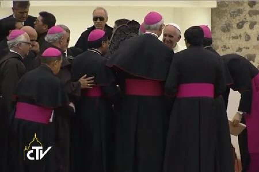 El Papa recibe en Visita &#039;ad Limina&#039; a 35 obispos de Ecuador