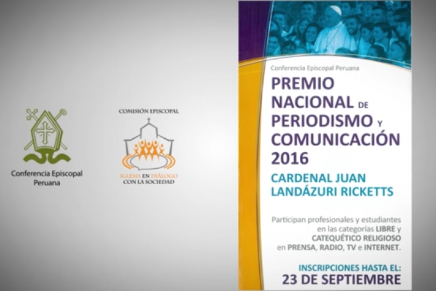 Perú: Lanzan vídeo promocional del premio de periodismo &#039;Cardenal Juan Landázuri Ricketts&#039;